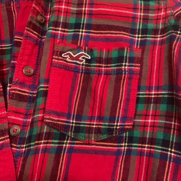 Hollister Flannel Red - Picture 5 of 7
